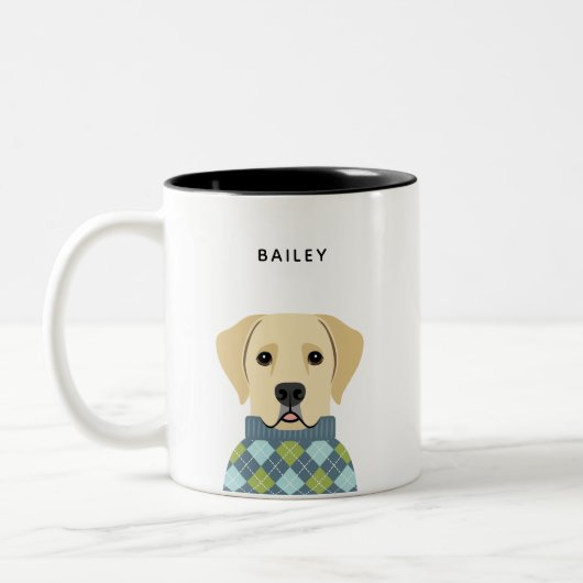 Labrador Retriever Tasse (Links)