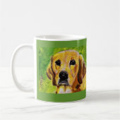 Labrador-Retriever-Tasse Kaffeetasse (Links)