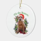 Labrador Retriever "Tis Keramik Ornament (Links)