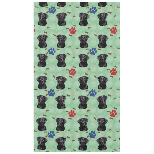 Labrador Retriever Tischdecke (Vorderseite)