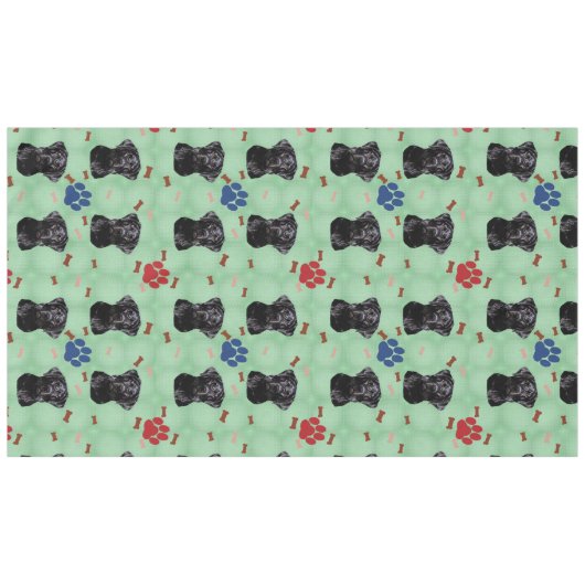 Labrador Retriever Tischdecke (Vorderseite (Horizontal))