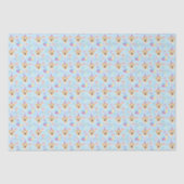 Labrador Retriever Tissue Paper in Blue Seidenpapier (Vorderseite)