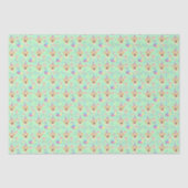 Labrador Retriever Tissue Paper in Green Seidenpapier (Vorderseite)