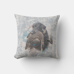 Labrador Retriever Tote-Metallzierband Kissen