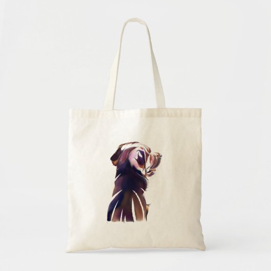 Labrador Retriever Tragetasche – Geschenk für Hund (Vorne)