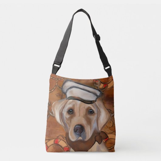LABRADOR RETRIEVER TRAGETASCHEN MIT LANGEN TRÄGERN (Vorderseite)