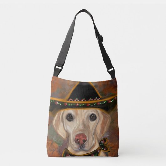 Labrador Retriever Tragetaschen Mit Langen Trägern (Vorderseite)