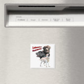 Labrador Retriever Trio 2 - Magnet (In Situ (Geschirrspüler))