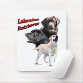 Labrador Retriever Trio 2 Mousepad (Mit Mouse)