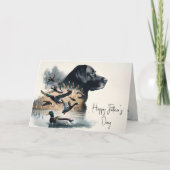 Labrador Retriever und Ducks Karte (Vorderseite)