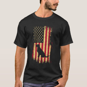 Labrador Retriever USA Hund Lustiger Spruch T-Shirt