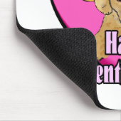 Labrador Retriever Valentinstag Geschenke Mousepad (Ecke)