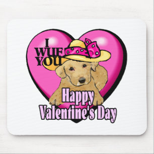 Labrador Retriever Valentinstag Geschenke Mousepad