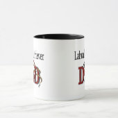 Labrador Retriever Vater Tasse (Zentrum)