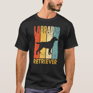 Labrador Retriever Vintag gestörter Hund T-Shirt