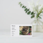 Labrador retriever-Visitenkarte Visitenkarte (Stehend Vorderseite)