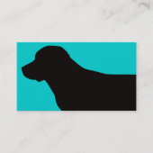 Labrador retriever-Visitenkarten Visitenkarte (Vorderseite)