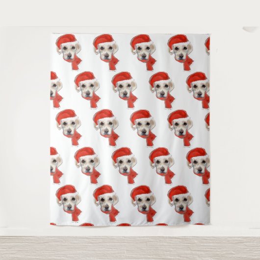 Labrador Retriever Wandteppich (Vorderseite)