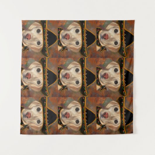 Labrador Retriever Wandteppich (Vorderseite (Horizontal))