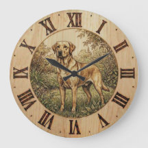 Labrador Retriever - Wanduhr