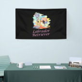 Labrador Retriever Watercolor Banner (Messeveranstaltung)