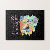 Labrador Retriever Watercolor Puzzle (Horizontal)