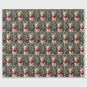 Labrador Retriever Webergeantler Geschenkpapier (Flach)