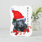 Labrador Retriever Weihnachten (Stehend Vorderseite)