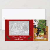 Labrador Retriever Weihnachten (Vorne/Hinten)