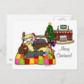 Labrador Retriever Weihnachten (Vorne/Hinten)