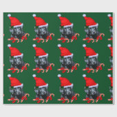 Labrador Retriever Weihnachten Geschenkpapier (Flach)