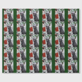 Labrador Retriever Weihnachten Geschenkpapier (Flach)