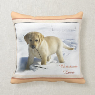 Labrador retriever-Weihnachten Kissen