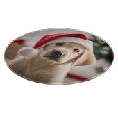 Labrador Retriever Weihnachten Schneidebrett (Ecke)