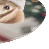Labrador Retriever Weihnachten Schneidebrett (Ecke)