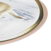 Labrador Retriever Weihnachten Schneidebrett (Ecke)