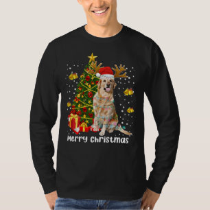 Labrador Retriever Weihnachtsbaum Lichter Xma T-Shirt