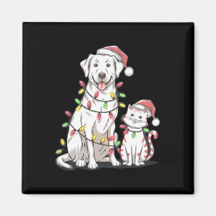 Labrador Retriever Weihnachtsfest Hundekatze Lover Magnet