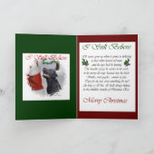 Labrador Retriever Weihnachtsgeschenke Feiertagskarte (Innenseite)