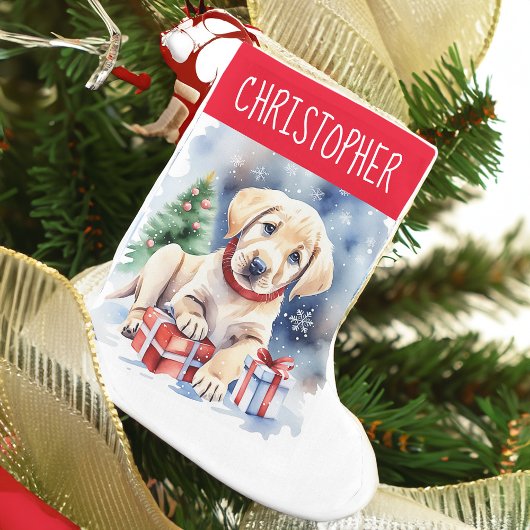 Labrador Retriever Weihnachtsgeschenke für Hunde Kleiner Weihnachtsstrumpf