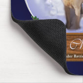 Labrador Retriever Weihnachtsgeschenke Mousepad (Ecke)