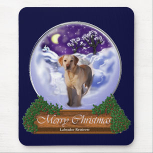 Labrador Retriever Weihnachtsgeschenke Mousepad