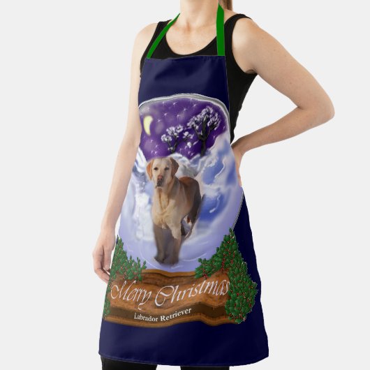 Labrador Retriever Weihnachtsgeschenke Schürze (InSitu)