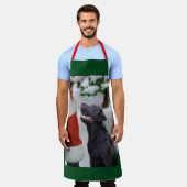 Labrador Retriever Weihnachtsgeschenke Schürze (Getragen)