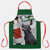 Labrador Retriever Weihnachtsgeschenke Schürze (Vorderseite)