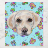 LABRADOR RETRIEVER WEINETIKETT (Einzelnes Label)