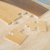Labrador Retriever Welpe am Strand Puzzle (Seite)
