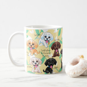 Labrador Retriever Welpe Kaffeetasse