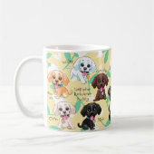 Labrador Retriever Welpe Kaffeetasse (Links)