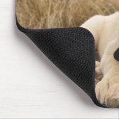Labrador Retriever Welpe Mousepad (Ecke)